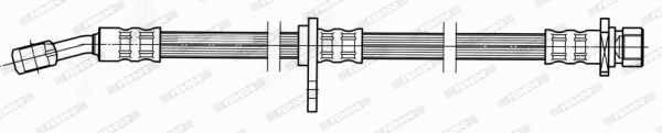 FHY3161 FERODO Тормозной шланг (фото 1)