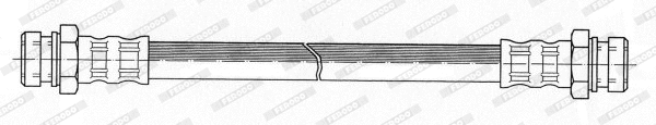 FHY3267 FERODO Тормозной шланг (фото 1)