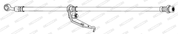 FHY3319 FERODO Тормозной шланг (фото 1)
