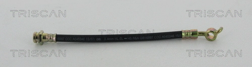 8150 21218 TRISCAN Тормозной шланг (фото 1)