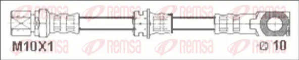 G1900.11 REMSA Тормозной шланг (фото 1)