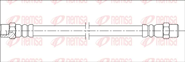 G1900.27 REMSA Тормозной шланг (фото 1)