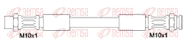 G1900.54 REMSA Тормозной шланг (фото 1)