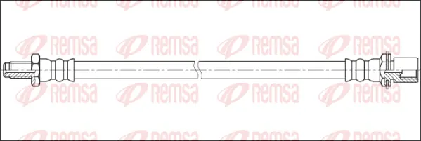 G1901.04 REMSA Тормозной шланг (фото 1)