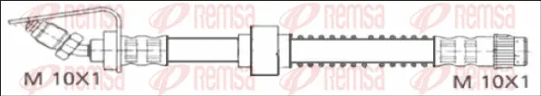 G1901.89 REMSA Тормозной шланг (фото 1)