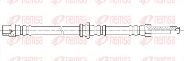 G1901.91 REMSA Тормозной шланг (фото 1)
