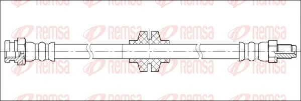 G1903.14 REMSA Тормозной шланг (фото 1)