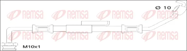 G1903.79 REMSA Тормозной шланг (фото 1)