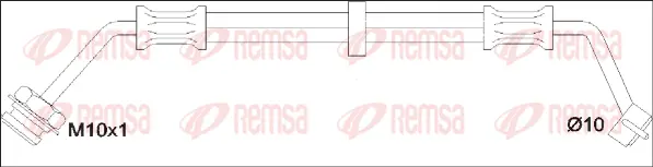 G1903.81 REMSA Тормозной шланг (фото 1)