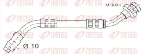 G1903.88 REMSA Тормозной шланг (фото 1)