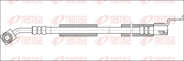 G1904.18 REMSA Тормозной шланг (фото 1)