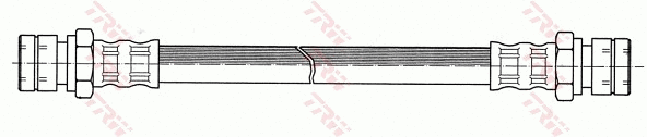 PHA120 TRW Тормозной шланг (фото 2)