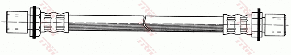 PHA147 TRW Тормозной шланг (фото 2)