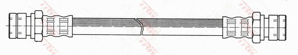 PHA152 TRW Тормозной шланг (фото 2)