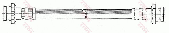 PHA168 TRW Тормозной шланг (фото 2)