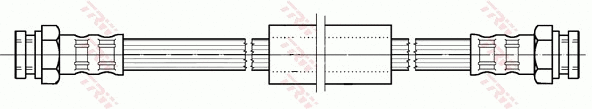 PHA176 TRW Тормозной шланг (фото 2)