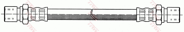 PHA184 TRW Тормозной шланг (фото 2)