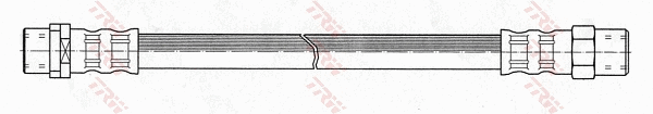 PHA284 TRW Тормозной шланг (фото 2)