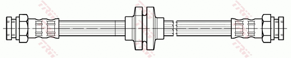 PHA298 TRW Тормозной шланг (фото 2)