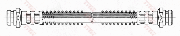 PHA440 TRW Тормозной шланг (фото 1)