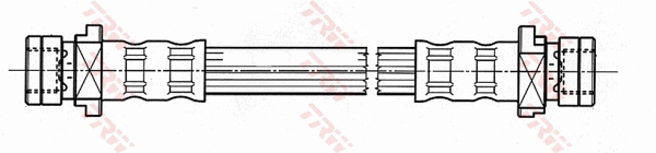 PHA506 TRW Тормозной шланг (фото 2)