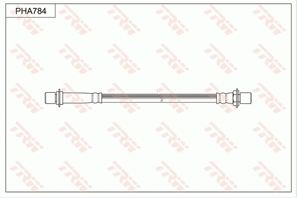 PHA784 TRW Тормозной шланг (фото 1)