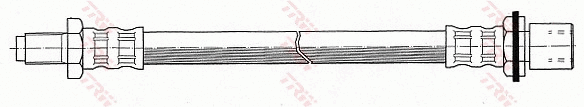 PHB109 TRW Тормозной шланг (фото 2)