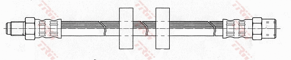 PHB111 TRW Тормозной шланг (фото 2)