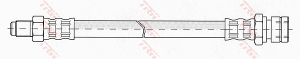PHB123 TRW Тормозной шланг (фото 2)