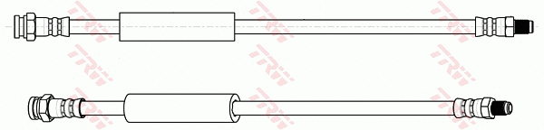 PHB159 TRW Тормозной шланг (фото 2)