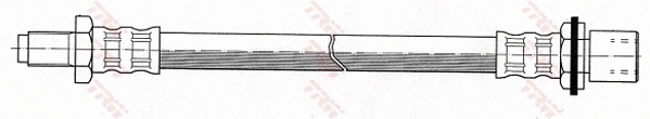 PHB167 TRW Тормозной шланг (фото 1)
