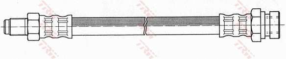 PHB396 TRW Тормозной шланг (фото 2)