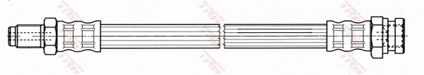 PHB454 TRW Тормозной шланг (фото 1)