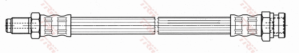 PHB454 TRW Тормозной шланг (фото 2)