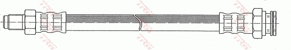 PHB455 TRW Тормозной шланг (фото 2)