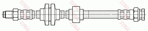 PHB600 TRW Тормозной шланг (фото 2)