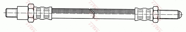 PHC100 TRW Тормозной шланг (фото 2)