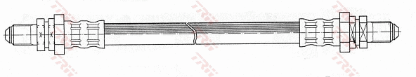 PHC113 TRW Тормозной шланг (фото 2)