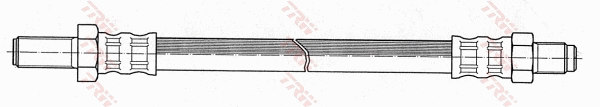 PHC129 TRW Тормозной шланг (фото 2)