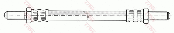 PHC131 TRW Тормозной шланг (фото 2)