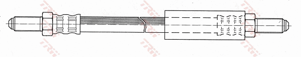 PHC139 TRW Тормозной шланг (фото 2)