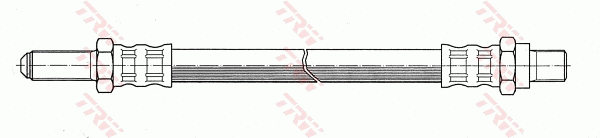 PHC219 TRW Тормозной шланг (фото 2)
