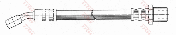 PHD147 TRW Тормозной шланг (фото 2)