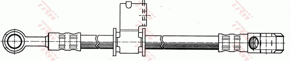 PHD150 TRW Тормозной шланг (фото 2)