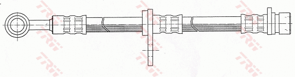 PHD152 TRW Тормозной шланг (фото 2)