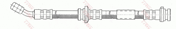 PHD206 TRW Тормозной шланг (фото 2)