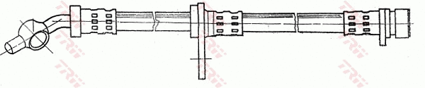 PHD240 TRW Тормозной шланг (фото 2)