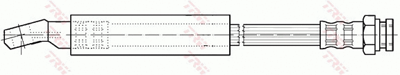 PHD245 TRW Тормозной шланг (фото 1)