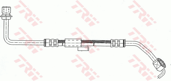 PHD248 TRW Тормозной шланг (фото 2)