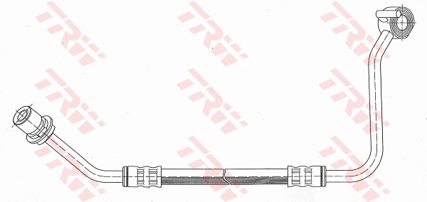 PHD251 TRW Тормозной шланг (фото 2)